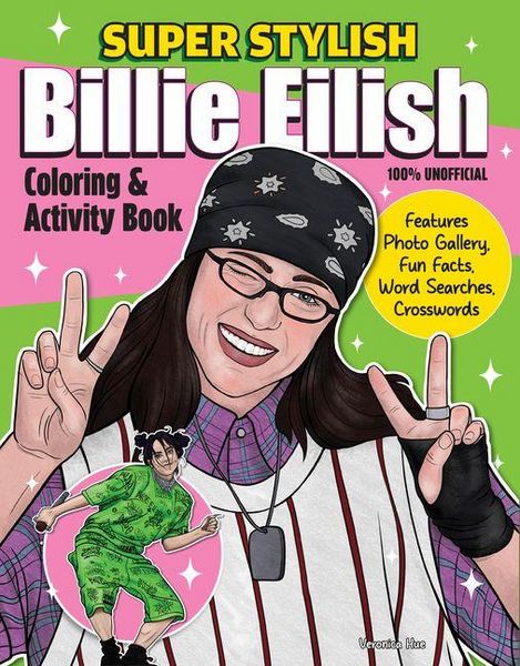 Produktbild: Super Stylish Billie Eilish Coloring & Activity Book