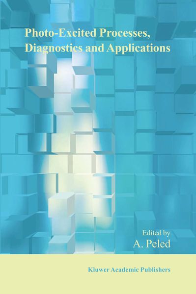 Produktbild: Photo-Excited Processes, Diagnostics and Applications