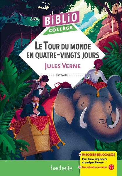 Produktbild: BiblioColl&egrave;ge Le Tour du monde en 80 jours (J Verne)