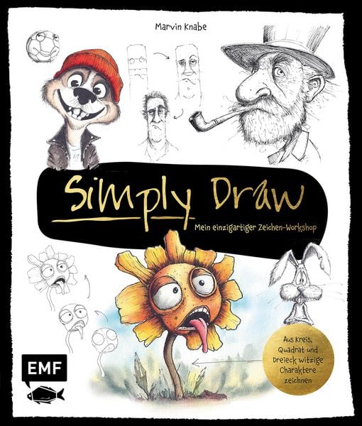 Produktbild: Simply Draw - Mein einzigartiger Zeichen-Workshop f&uuml;r ausdrucksstarke Figuren