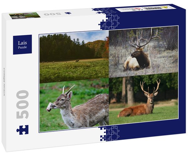 Lais Puzzle Collage Hirsch 500 Teile