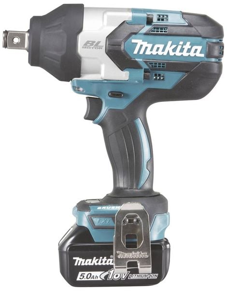 Makita DTW1001RTJ Akku-Schlagschrauber 1050 Nm 18 V Anzahl mitgelieferte Akkus 2 5 Ah inkl. 2. Akku, inkl. Ladegerät, in