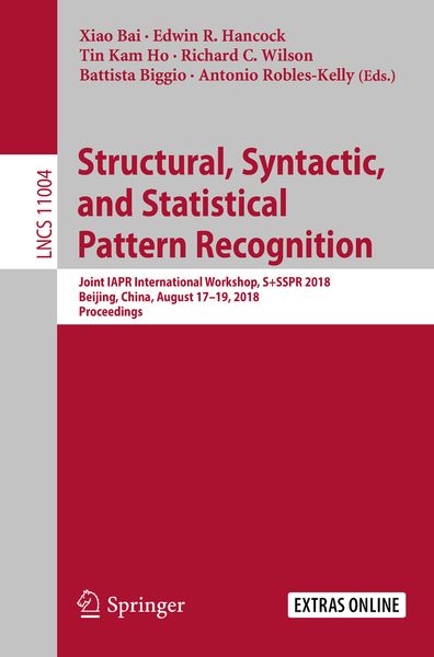 Produktbild: Structural, Syntactic, and Statistical Pattern Recognition