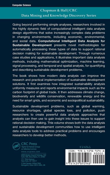 Produktbild: Computational Intelligent Data Analysis for Sustainable Development