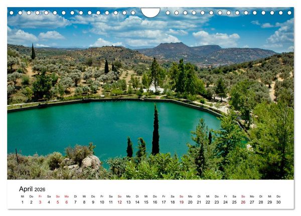 Produktbild: Kretas Traumlandschaften (Wandkalender 2026 DIN A4 quer), CALVENDO Monatskalender