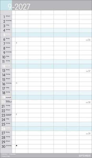 Produktbild: XL Familienplaner Pastell 2027
