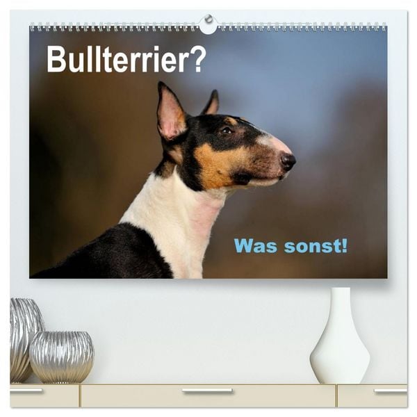 Produktbild: Bullterrier? Was sonst! (hochwertiger Premium Wandkalender 2026 DIN A2 quer), Kunstdruck in Hochglanz