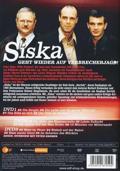 Produktbild: Siska - Folge 25-36 [3 DVDs]