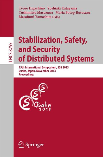 Produktbild: Stabilization, Safety, and Security of Distributed Systems