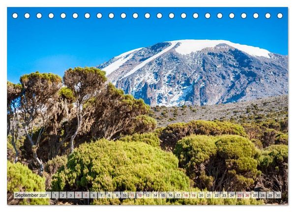 Produktbild: Die sch&ouml;nsten Vulkane Afrikas (Tischkalender 2027 DIN A5 quer), CALVENDO Monatskalender