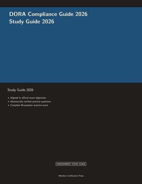 Produktbild: DORA Compliance Guide 2026