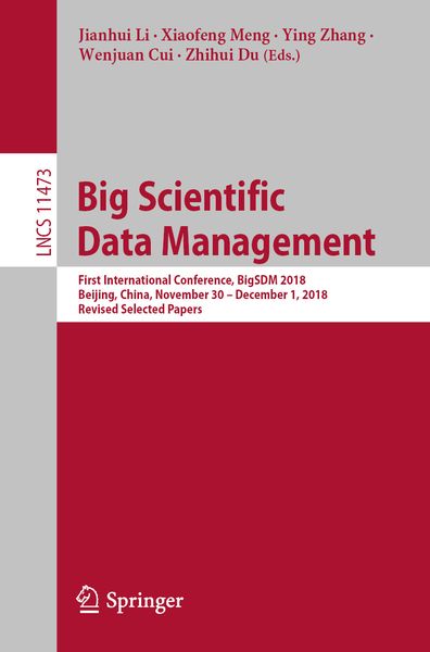 Produktbild: Big Scientific Data Management