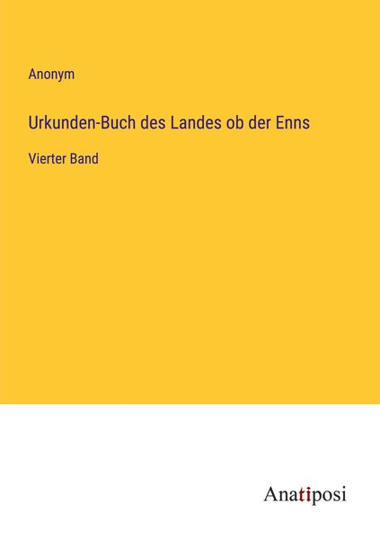Produktbild: Urkunden-Buch des Landes ob der Enns