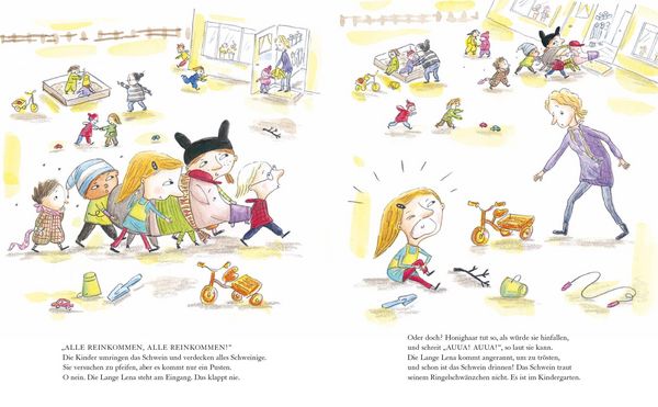 Produktbild: Ein Schwein im Kindergarten