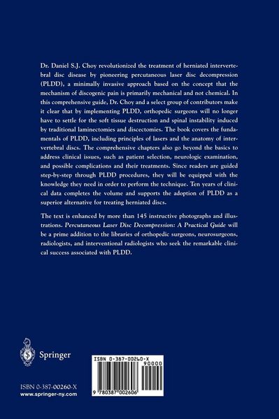 Produktbild: Percutaneous Laser Disc Decompression