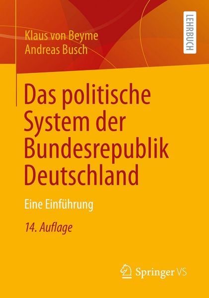 Produktbild: Das politische System der Bundesrepublik Deutschland