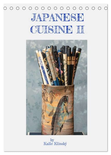 Produktbild: Japanese Cuisine II (Tischkalender 2026 DIN A5 hoch), CALVENDO Monatskalender