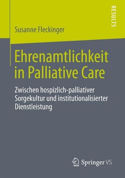 Produktbild: Ehrenamtlichkeit in Palliative Care
