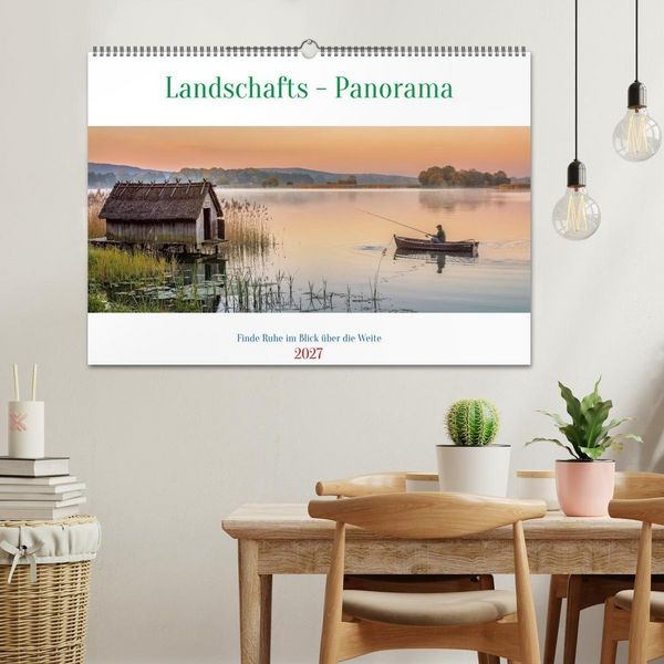 Produktbild: Landschafts - Panorama (Wandkalender 2027 DIN A2 quer), CALVENDO Monatskalender
