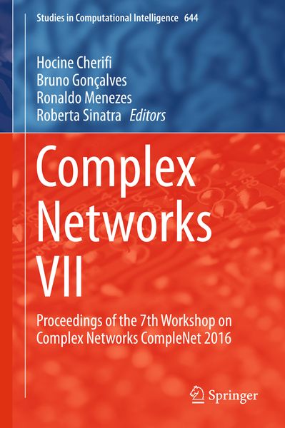 Produktbild: Complex Networks VII