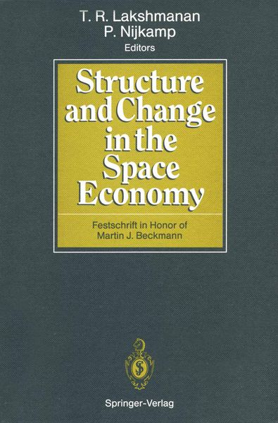 Produktbild: Structure and Change in the Space Economy