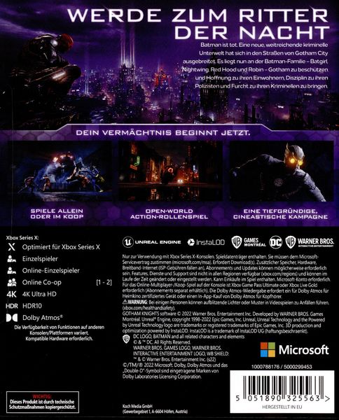 Produktbild: Gotham Knights