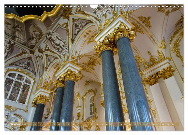 Produktbild: St. Petersburg - Alles Gold was gl&auml;nzt (Wandkalender 2026 DIN A3 quer), CALVENDO Monatskalender