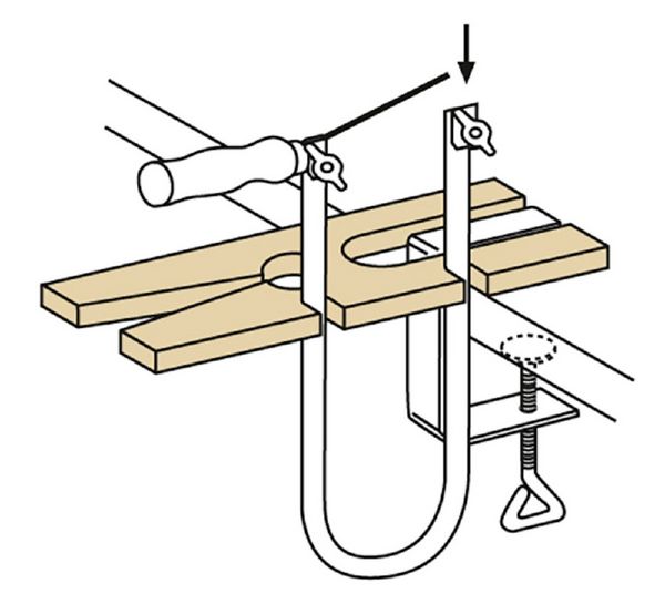Produktbild: PEBARO 970 - Laubs&auml;ge-Set im Laubs&auml;gesack, 13 Teile, Starter-Set