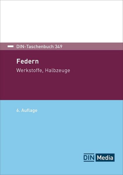Produktbild: DIN-Taschenbuch 349