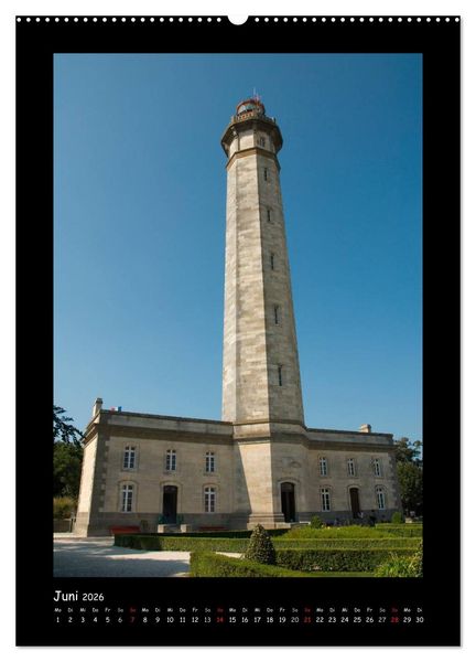 Produktbild: Leuchtt&uuml;rme Frankreich (hochwertiger Premium Wandkalender 2026 DIN A2 hoch), Kunstdruck in Hochglanz
