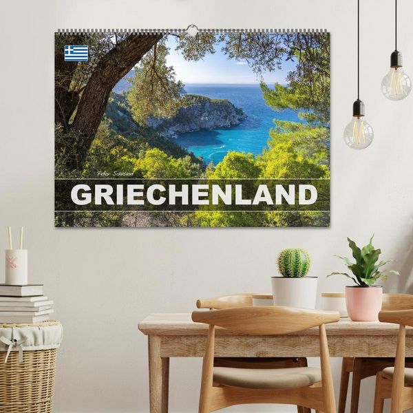 Produktbild: Griechenland (Wandkalender 2026 DIN A2 quer), CALVENDO Monatskalender