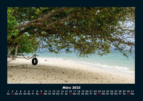Produktbild: Str&auml;nde der Welt 2025 Fotokalender DIN A4
