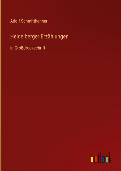 Produktbild: Heidelberger Erz&auml;hlungen
