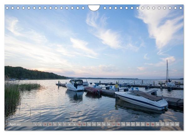 Produktbild: Hausbooturlaub Deutschland - Mecklenburgische Seenplatte (Wandkalender 2027 DIN A4 quer), CALVENDO Monatskalender