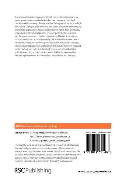Produktbild: Nanotubes and Nanowires