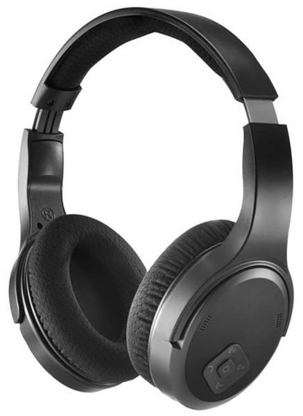 Hama Over Ear Kopfhörer Kabellos, Funk, Bluetooth Schwarz Lautstärkeregelung TV -