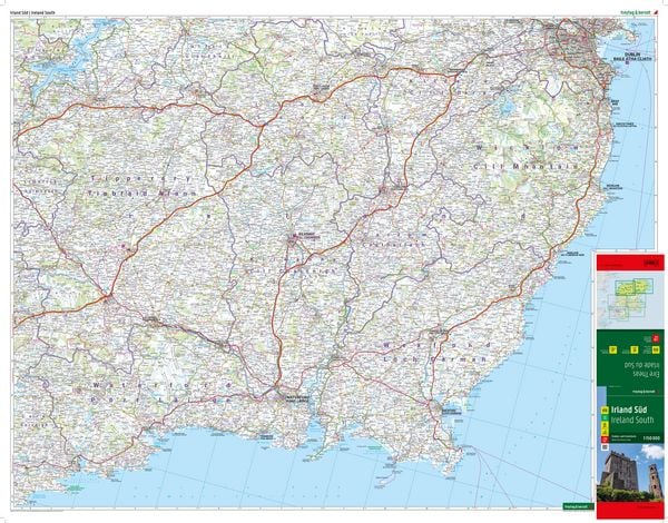 Produktbild: freytag & berndt Stra&szlig;enkarte Irland Set 1:150.000