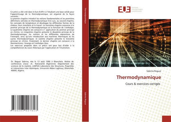 Produktbild: Thermodynamique