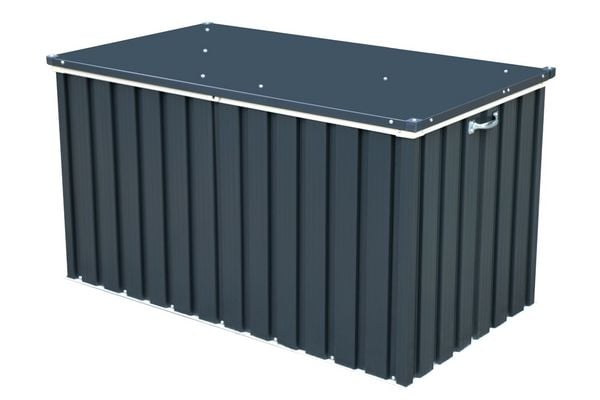 Produktbild: Metall Garten Ger&auml;tebox Kiste Kissenbox 585 L