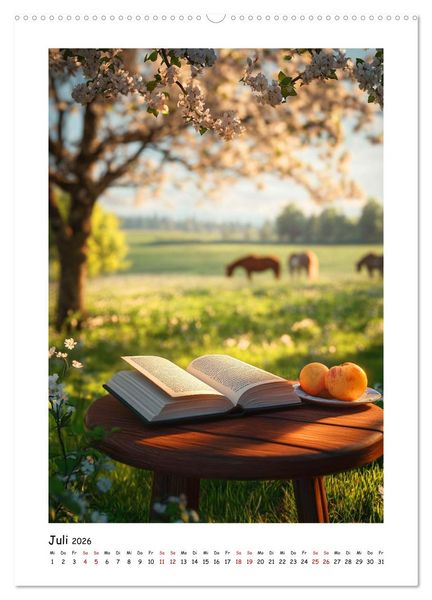 Produktbild: Ein Zuhause aus Worten (hochwertiger Premium Wandkalender 2026 DIN A2 hoch), Kunstdruck in Hochglanz