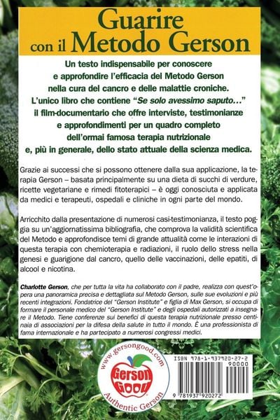 Produktbild: Guarire con il Metodo Gerson