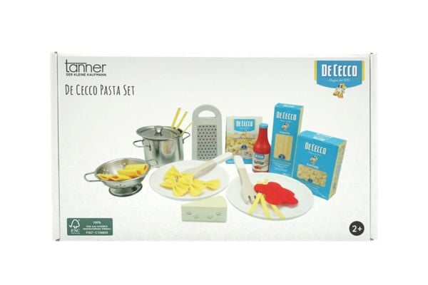 Produktbild: K&uuml;chenspielzeug Pasta Set De Cecco 16 Teile