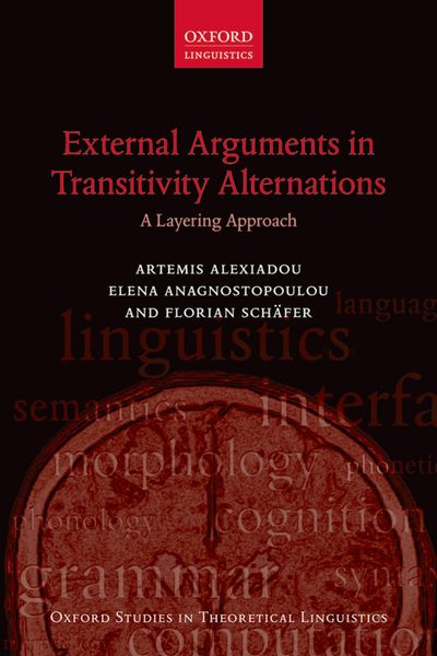 Produktbild: External Arguments in Transitivity Alternations
