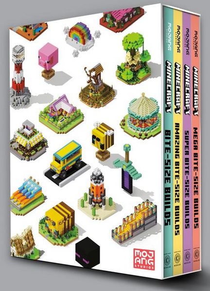 Produktbild: Minecraft: Bite-Size Builds Collection 4-Book Boxed Set