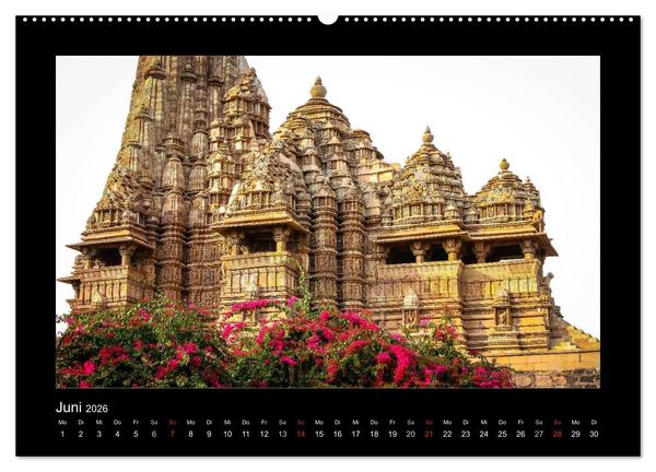 Produktbild: Willkommen in Indien 2026 (hochwertiger Premium Wandkalender 2026 DIN A2 quer), Kunstdruck in Hochglanz
