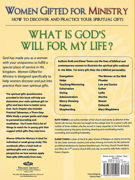 Produktbild: The Women Gifted for Ministry