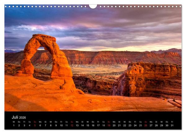 Produktbild: Best of the wild West 2026 (Wandkalender 2026 DIN A3 quer), CALVENDO Monatskalender