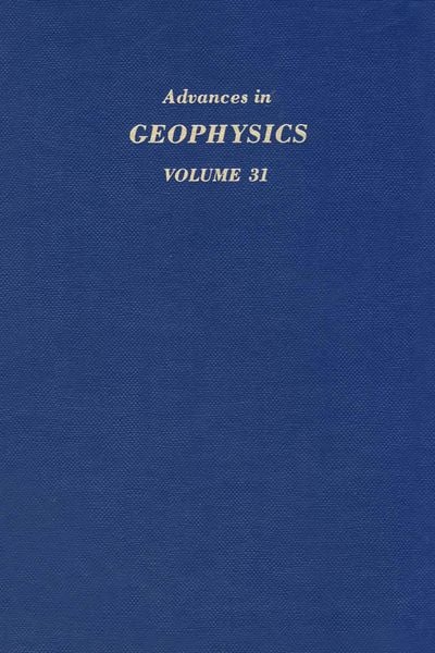 Produktbild: Advances in Geophysics