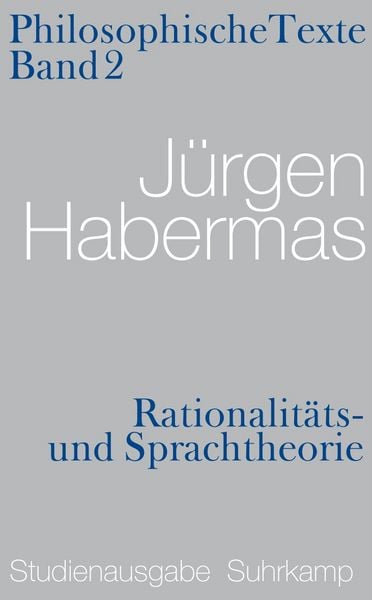 Produktbild: Rationalit&auml;ts- und Sprachtheorie. Philosophische Texte