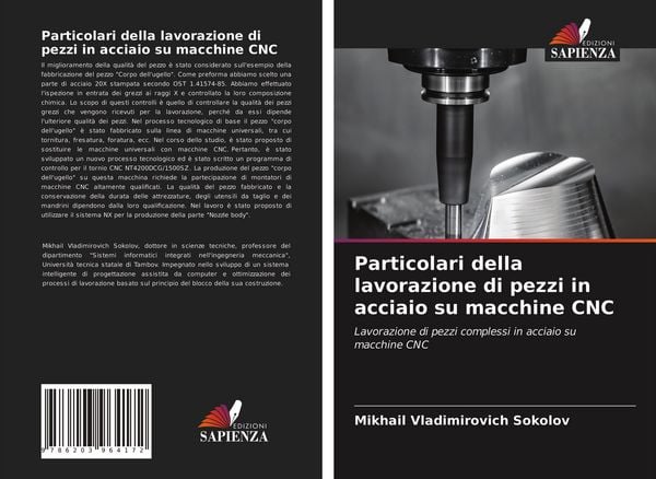 Produktbild: Particolari della lavorazione di pezzi in acciaio su macchine CNC